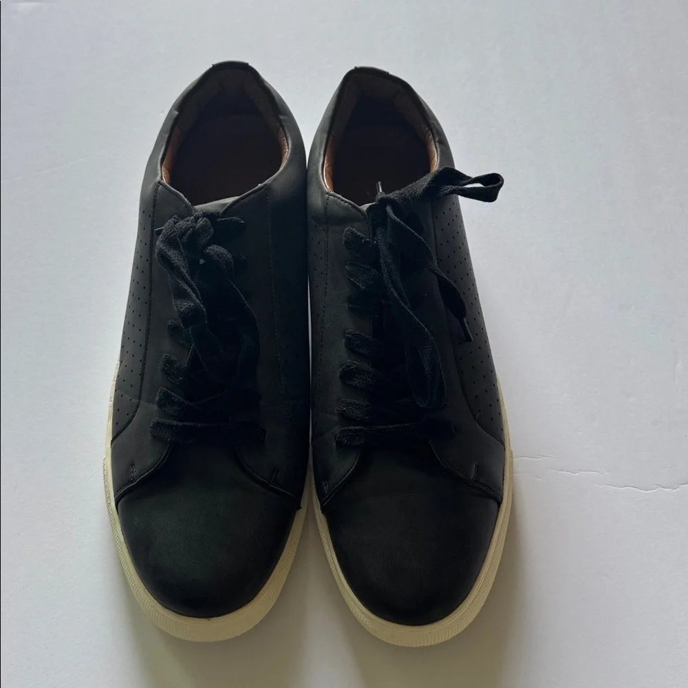 Supply Lab Men’s Damian Black Leather Sneakers